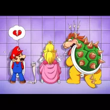 Pull « Un coeur brisé ! » – Parodie Super Mario