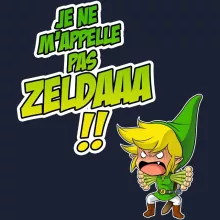 Sweat-Shirt à capuche Link « Un Coup de gueule de héros... » – Parodie Zelda
