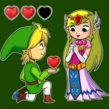 Tampa Link “Link e PrincesaZelda” – Zelda de parodia