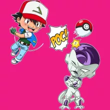 Débardeur Femme Sacha « Un Mewtwo sauvage apparait... Ou pas! » – Parodie Pokémon
