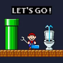 Felpa con cappuccio – Parodia dei Super Mario