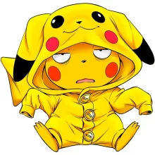 Caneca Pikachu – Pokémon de parodia