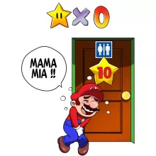 Maglietta – Parodia dei Super Mario