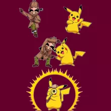Casquette Pikachu « Une Fusion élémentaire... » – Parodie Pokémon