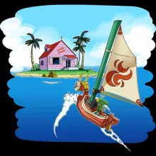 Tampa Link “Link e Casa do Kame” – Zelda de parodia