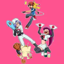 Débardeur Enfant Fille Pikachu « Une partie de Poké-Ball » – Parodie Pokémon