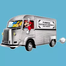 Body bébé Pikachu « Une reconversion réussie... » – Parodie Pokémon