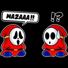 Gorra Shy Guy – Parodia de Super Mario