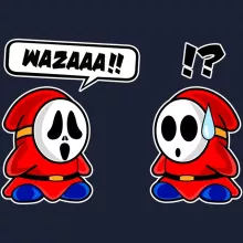 Shy Guy Hoodie – Super Mario parody