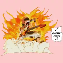 Body bébé (Filles) Natsu « Allumer le Feu !! » – Parodie Fairy Tail