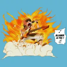 Body bébé Natsu « Allumer le Feu !! » – Parodie Fairy Tail