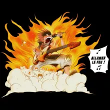 Coque Téléphone Portable Natsu « Allumer le Feu !! » – Parodie Fairy Tail