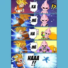 Son Goku Body baby “Son Goku och Majin Buu” – Parodi Dragon Ball Z