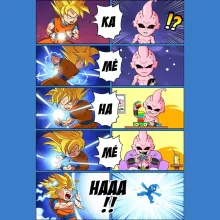 Son Goku Mug “Son Goku and Majin Buu” – Dragon Ball Z parody
