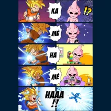 Son Goku totebag “Son Goku and Majin Buu” – Dragon Ball Z parody