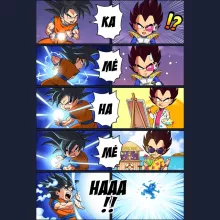 Son Goku Kapshirt “Son Goku en Vegeta” – Dragon Ball Z parodie