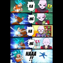 Borsa Messenger Son Goku “Son Goku e Jiren” – Parodia dei Dragon Ball Super