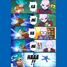 Mochila para niños Son Gokū “Son Gokū y Jiren” – Parodia de Dragon Ball Super