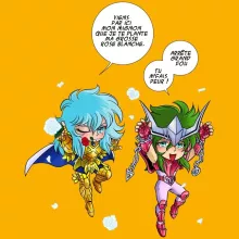 Casquette Enfant Shun « Attends que je t'attrape !! » – Parodie Saint Seiya