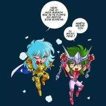 Bonnet Shun « Attends que je t'attrape !! » – Parodie Saint Seiya