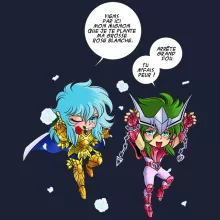 Sweat-Shirt à capuche Shun « Attends que je t'attrape !! » – Parodie Saint Seiya