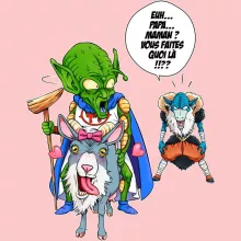 Body bébé (Filles) Moro « Aux origines du mal... » – Parodie Dragon Ball Super