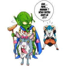 Mug Moro « Aux origines du mal... » – Parodie Dragon Ball Super