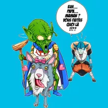 T-shirt Enfant Fille Moro « Aux origines du mal... » – Parodie Dragon Ball Super