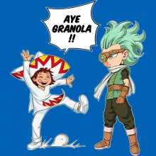 Sac à dos Enfant Granola « Aye Granola !! » – Parodie Dragon Ball Super