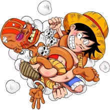 Luffy Cap “Luffy and Dhalsim” – One Piece parody
