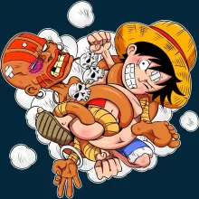 Luffy Beanie “Luffy and Dhalsim” – One Piece parody