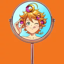 Emma Mug “Emma from Grace Field House” – The Promised Neverland parody