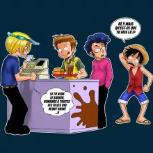 Bonnet Sanji « ça se passe comme ça chez les dragueurs... » – Parodie One Piece