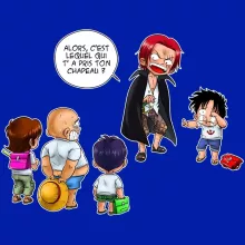 Casquette Enfant Luffy « C'est lui ! » – Parodie One Piece