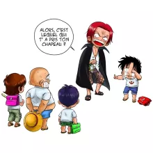 Casquette Enfant Luffy « C'est lui ! » – Parodie One Piece