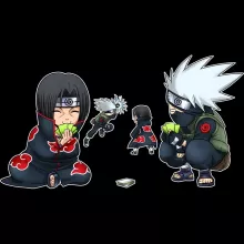Kakashi Phone Case “Kakashi and Itachi” – Naruto parody