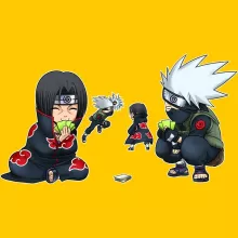 Camiseta Kakashi “Kakashi y Itachi” – Parodia de Naruto