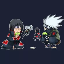 Kakashi Hoodie “Kakashi and Itachi” – Naruto parody