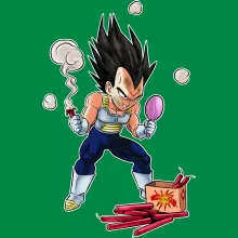 Vegeta Kinderen Zomerpetten – Dragon Ball Z parodie