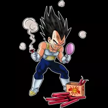 Vegeta Barnhuvade tröjor – Parodi Dragon Ball Z