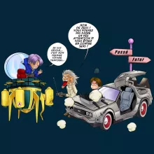 Bonnet Trunks Vs Doc « Collision dans les Couloirs du Temps ! » – Parodie Dragon Ball Z