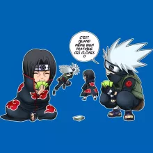 Sac à dos Enfant Kakashi « Combat de Ninjas ! » – Parodie Naruto
