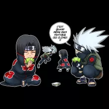 Coque Téléphone Portable Kakashi « Combat de Ninjas ! » – Parodie Naruto