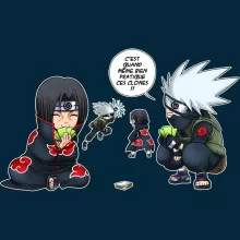 Bonnet Kakashi « Combat de Ninjas ! » – Parodie Naruto