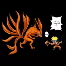 Bonnet « Couché ! » – Parodie Naruto
