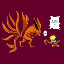 Casquette « Couché ! » – Parodie Naruto