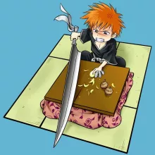 Ichigo Kurosaki Baby Bodysuit – Bleach parody
