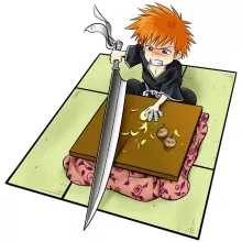 Ichigo Kurosaki Coaster – Bleach parody