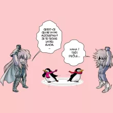 Body bébé (Filles) Camus « Des Relations glaciales entre un Maître et son élève ! » – Parodie Saint Seiya