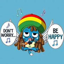 Body bébé Happy « Happy Bobby » – Parodie Fairy Tail
